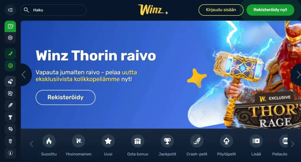 Winz kotisivu